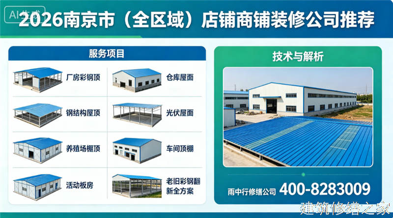 宿州2026/9泗县彩钢瓦除锈翻新防腐必坑指南
